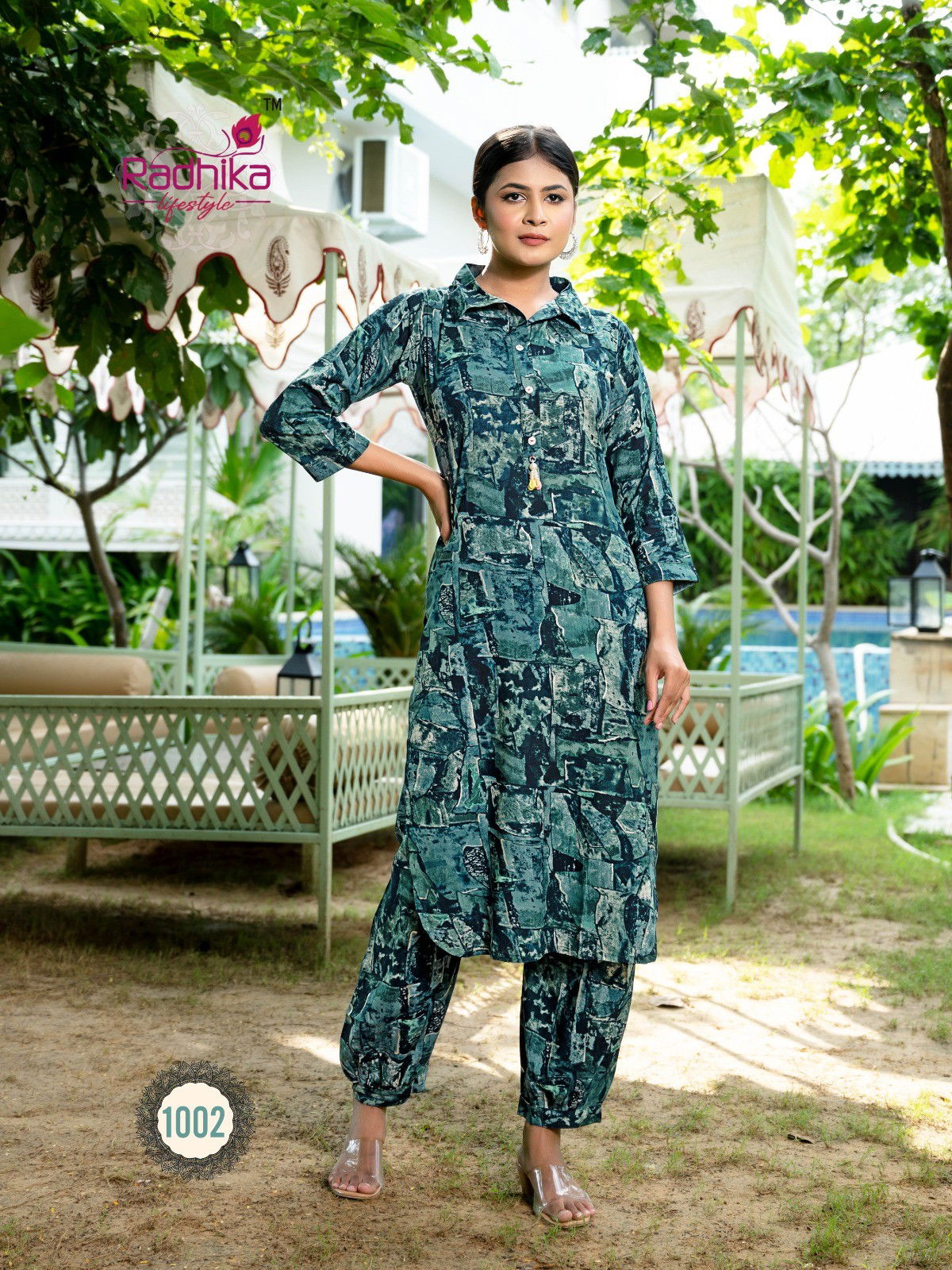 Radhika Floral Vol 1 Afghani Style Co Ord Set Kurtis Catalog